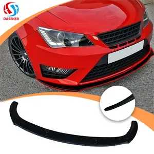 Honghang factory supplier produces auto parts, car front bumper lip splitter are suitable for seat lblza 2012 2013+