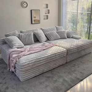Set <span class=keywords><strong>di</strong></span> Divani <span class=keywords><strong>di</strong></span> Lusso <span class=keywords><strong>di</strong></span> <span class=keywords><strong>Fabbrica</strong></span> dal Design Moderno, Divano Componibile per Soggiorno, <span class=keywords><strong>Mobili</strong></span> <span class=keywords><strong>di</strong></span> Alta Qualità - Product Image 1