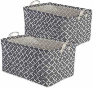 Panier à linge pliable, grand panier de rangement en toile pour enfants, pour la maison - Product Image 1