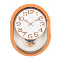 Balançoire Décoration pendule Horloge Murale mouvement Décoration De Luxe Mode Moderne 3D Numérique Silencieux Salon Horloge Table