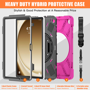 2024 étui pour tablette pour <span class=keywords><strong>Samsung</strong></span> Galaxy A9 8.7 pouces 2023 Silicone dur PC étui robuste pour tablette <span class=keywords><strong>Samsung</strong></span> A9 A9 Plus - Product Image 3