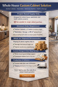 Armoires de cuisine sur mesure pour projet <span class=keywords><strong>immobilier</strong></span> |   Fournisseur de meubles complets - Product Image 2