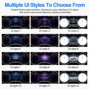 12.3" LCD Digital Instrument Cluster <b>for</b> Mercedes-Benz GLE 2015-2019 Virtual Cockpit Dashboard <b>Speedometer</b> Display - Product Image 3