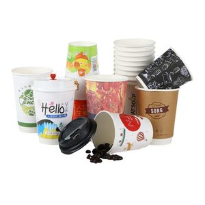 Vasos de Papel Desechables para Café de 6, 7, 8, 9, 10, 12, 16, 20 y 24 oz - Product Image 4