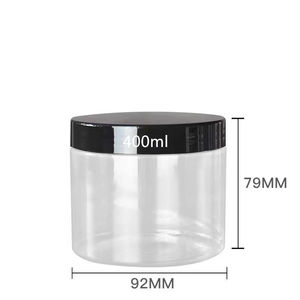 2025บรรจุอาหาร25มล. 30มล. 50มล. 100มล. 120มล. 200มล. 250มล. 500มล. สีดำอำพันขวดพลาสติกสำหรับสัตว์เลี้ยงพร้อมฝาพลาสติก - Product Image 5