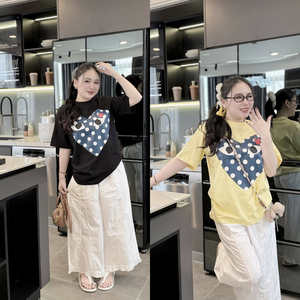 Pantalons larges à taille haute en coton pour femmes de haute qualité OEM, décontractés, écologiques, nettoyage à sec, fabricant vietnamien - Product Image 5