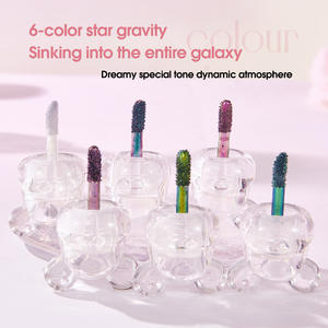 Nuovi punti salienti fini animali brillanti di perle a forma di ombretto liquido a forma di ombretto lungo danza ombretto colore bottiglia di miscelazione - Product Image 2