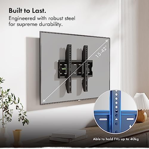 Cold Rolled Steel Fixed <b>TV</b> Bracket <b>Flat</b> Panel <b>TV</b> Wall Bracket Mount for 14-32 Inches - Product Image 2