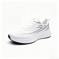 Chaussures de sport respirantes en maille personnalisées pour hommes, légères et confortables, idéales pour la course, la gym et la marche quotidienne.