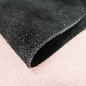 Pelle Scamosciata Spessa Impermeabile a Due Strati in Pelle Bovina Spazzolata 2.7mm, Materiali in Vera Pelle Scamosciata per Scarpe e Tessuto per Bagagli - Product Image 6