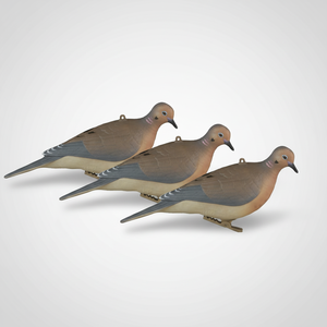 Lot de leurres réalistes pour colombes d'obsédition, oiseaux en repos et en perchoir avec clip de suspension facile pour la chasse - Product Image 2