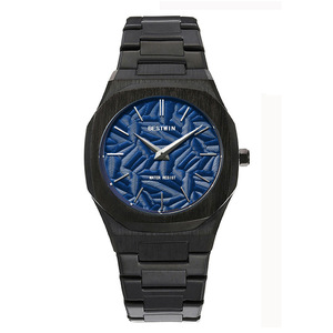 Gran oferta Bestwin 983 resistente al agua OEM lujo Acero inoxidable logotipo personalizado alta calidad hombres reloj moda cuarzo reloj de pulsera para hombres - Product Image 2