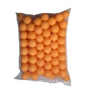 Customize Colorful Soft <b>Table</b> <b>Tennis</b> Ball Light pink Yellow Purple PP Material 40mm Grade 3 Star Training Wholesale Price - Product Image 3