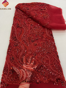 Màu Xanh Hoàng Gia Nigeria Ren Vải <span class=keywords><strong>2025</strong></span> Thêu Vải Tuyn Vải Châu Phi <span class=keywords><strong>Sequins</strong></span> Đính Cườm Vải Ren Cho Đám Cưới Bên Váy - Product Image 5