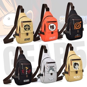 Tas Selempang Anime One Piece Luffy, Tas Dada, Tas Bahu, Tas Ransel, Dapat Disesuaikan, untuk Perjalanan, Hiking, Aktivitas Luar Ruangan, Wanita & Pria - Product Image 2