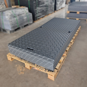 Nhà máy chất lượng cao PE chống mài mòn bảo vệ đường bộ 4x8 HDPE tạm thời sàn mặt đất Mat cho thiết bị nặng - Product Image 2