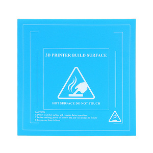 Película adhesiva magnética azul para plataforma de impresora 3D Qipang, accesorio para cama caliente que previene el rizado de los bordes - Product Image 4