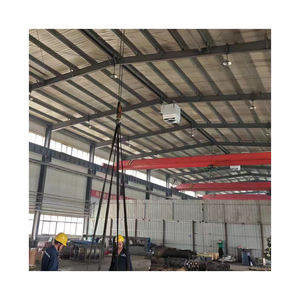 Unidad de calefacción industrial AirTS Control inalámbrico de espacio de alto nivel para centro logístico de almacén Instalación de salón de <span class=keywords><strong>baloncesto</strong></span> 380V - Product Image 5
