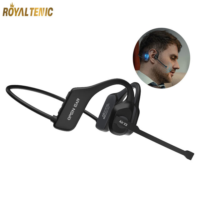 X3 Business Open Ear Waterproof Wireless Earphones BT 5.3 Headsets TWS Earbuds Bone Conduction Headphones with Microphone