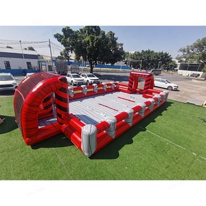 Grande Campo da <span class=keywords><strong>Calcio</strong></span> Gonfiabile in PVC a Tenuta d'Aria, Biliardino Umano per Feste ed Eventi - Product Image 5