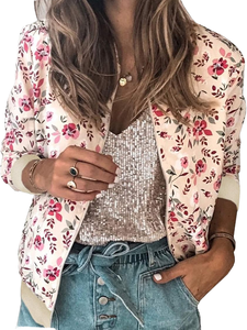 Hot Selling Winter <b>Women</b> Solid Zipper Breathable Stand Collar <b>Light</b> <b>Weight</b> Thick Short Cropped Puffer Wadded Coat Bubble - Product Image 2
