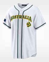 Jersey Stadion Pria Tim Bisbol Nasional Australia 2026 World Baseball Classic