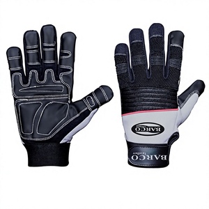 Custom High Quality Mechanics Safety Gloves Cotton/Polyester/Spandex Breathable & Thermal for Men and Women - Product Image 4