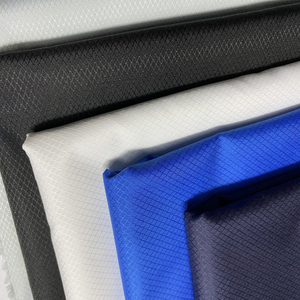 240T Không Thấm Nước Poly Kim Cương Ripstop <span class=keywords><strong>Pongee</strong></span> Với Milky PU Tráng <span class=keywords><strong>Polyester</strong></span> Áo Gió Áo Khoác Vải Cho Mùa Xuân Áo Gió - Product Image 2