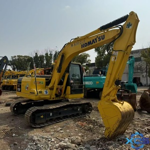 Offre Spéciale – Excavatrice sur Chenilles Komatsu PC130 d'Occasion, 13 Tonnes, Moteur, Boîte de Vitesses, Pompe et PLC d'Origine Japonaise, Modèle 2022, Engrenage 0.53m - Product Image 1