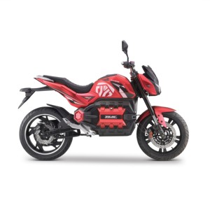 Motocicleta de Carreras MOTOR E-Odin 1.0 de Alta Velocidad 100km/h 72V 4000W con Batería de Litio de 120km 30Ah, Precio Económico al por Mayor - Product Image 4