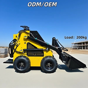 Minicargadora Hidráulica 4x4 con Ruedas, Económica y Compacta para Jardines Pequeños, Disponible con Certificación EPA Euro5 y Accesorios Opcionales - Product Image 1