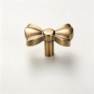 High Quality European Style Luxurious Antique Brass Color Cabinet <strong>Door</strong> Drawer Single Hole <strong>Knobs</strong> - Product Image 1