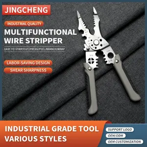 Automatic Wire Pliers Wire Cutting Tool Durable Cable Crimp Terminal Press Multipropose Wire Strippers