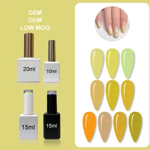 15 г нетоксичный гель лак для ногтей OEM ODM оптом УФ светодиодный гель для рисования ногтей УФ гель набор для маникюра педикюр