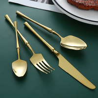 Ensemble de couverts de mariage INS en acier inoxydable, design unique, écologique, durable, qualité alimentaire, style portugais, pour une table complète