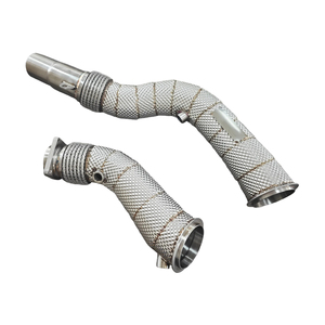 Downpipe из нержавеющей стали для BMW F80 M3 F82 M4 S55 - Product Image 2