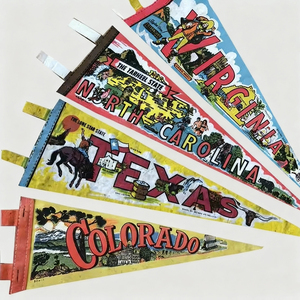 ธงสามเหลี่ยมและธงแบนเนอร์ชั้นนำพิมพ์ลายสีสันสดใสพิมพ์โลโก้ได้ตามต้องการ - Product Image 2