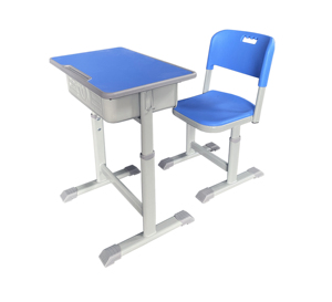 Aula MDF Escritorio Estudiante Escritorio Mesa Muebles Escritorios escolares Mesa de estudio Blanco <span class=keywords><strong>para</strong></span> un solo estudiante Personalizado - Product Image 5