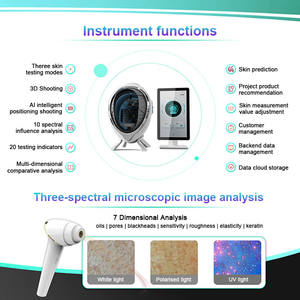 Analyseur de peau facial 3D haute définition avec intelligence artificielle avancée pour centre de beauté, spa et clinique - Product Image 2