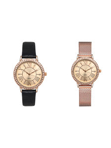 Soldes Montre pour filles Prix bas Montre en or rose résistante à l'eau 3atm pour femmes - Product Image 4