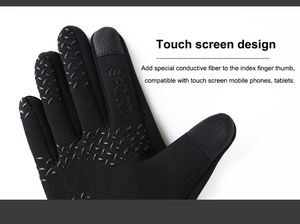 RTS impermeabile antiscivolo caldo ciclismo impermeabile Touchscreen moto all'aperto Sport invernali <span class=keywords><strong>guanti</strong></span> da corsa - Product Image 6