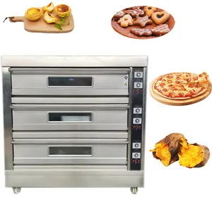 Zweden Gas Verwarmde Bakken Bakoven Te Koop Oven Complete Bakkerij Apparatuur Set Oven Voor Het Bakken Van Alle Soorten Gebak