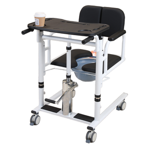 Silla de Transferencia Hidráulica para Pacientes, Ajustable, Portátil, Elevadora, para <span class=keywords><strong>Ancianos</strong></span>, Discapacitados, Encamados, Equipo de Cuidado de Enfermerí<span class=keywords><strong>a</strong></span> para el Hogar - Product Image 1