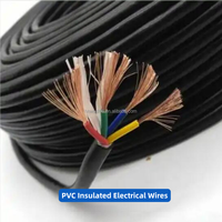 Câble électrique souple en cuivre Royal Cord, 2, 3, 4, 5 conducteurs, 0,75, 1, 1,5, 2,5, 4, 6 mm, câble d'alimentation H05VV-F