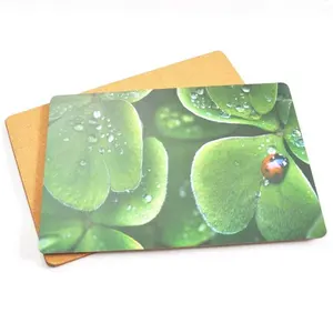 High Quality Custom Printed Wood Placemats Wholesale Table and Kitchen Pads from Manufacturer Supplier in China