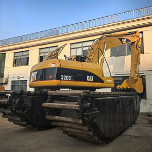 Excavadora Anfibia Usada de 320CL, 21 Toneladas, con Bomba de Motor y Tipo Oruga, Capacidad de Cucharón de 1.2m - Product Image 1