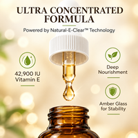 Huile de soin Arresal personnalisée avec logo, huile de vitamine E pure et naturelle, hydratant réparateur pour peaux sèches, huile de vitamine E pour le visage et le corps