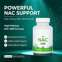 Complément Alimentaire NAC 1200 Haute Puissance, Formule 60 Capsules