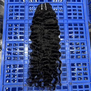 Venta al por Mayor de Cabello Humano 100% Natural, Color Natural, Cutícula Alineada, Dropshipping, Cabello Virgen sin Procesar, Proveedor de Cabello Rizado Birmano en Paquetes - Product Image 5