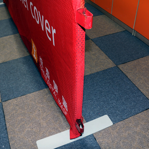 Chất lượng cao ngoài trời Tùy Chỉnh rào cản chướng ngại vật biểu ngữ bao gồm Polyester rào cản hàng rào Bìa lưới biểu ngữ ngoài trời - Product Image 3